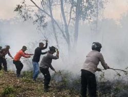 Cegah Karhutla Sebelum Api Menyala, 198 Peserta Didik Polri Turun Edukasi Masyarakat