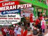 Lautan Merah Putih di Tulangan: Jalan Sehat BPPPNU Jafar Sodiq Pompa Nasionalisme Generasi Muda