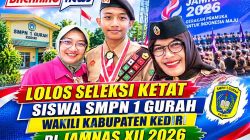 Jambore Nasional 2026, SMPN 1 Gurah, Pramuka Kabupaten Kediri, Jamnas XII Cibubur, Berita Kediri Hari Ini