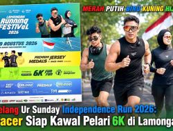 Sambut HUT RI, Para Pacer Lamongan Running Festival 2026 Intensifkan Latihan di Stadion Surajaya