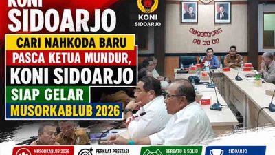 KONI Sidoarjo Siap Gelar Musorkablub