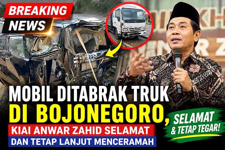 Kabar Tabrakan, Kiai Tetap Ceramah