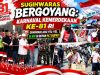 Sugihwaras Bergoyang: Karnaval Kemerdekaan Ke-81 RI Diwarnai Adu Yel-Yel 16 RW di Depan Plt Bupati