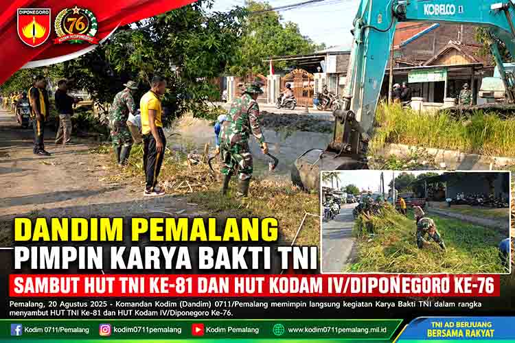 Karya Bakti TNI di Pemalang