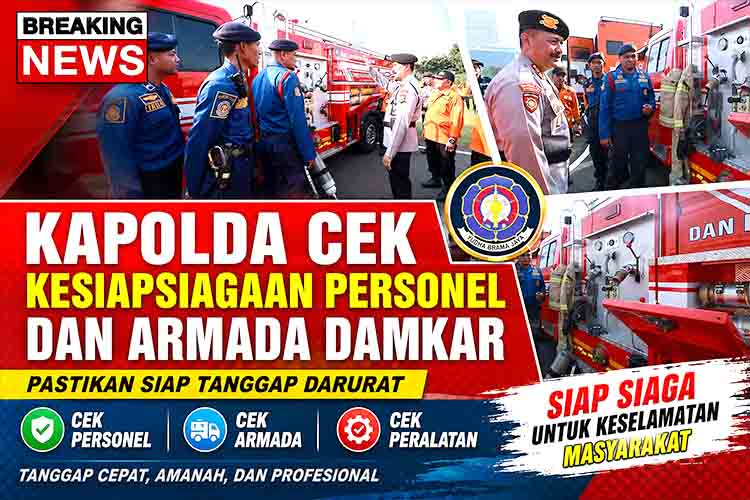 Kesiapsiagaan Personel dan Armada Damkar