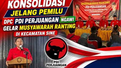 Konsolidasi PDI Perjuangan Ngawi