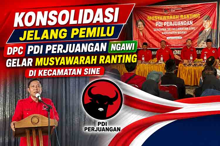 Konsolidasi PDI Perjuangan Ngawi