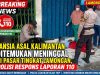 Lansia Asal Kalimantan Ditemukan Meninggal di Pasar Tingkat Lamongan, Polisi Respons Laporan 110
