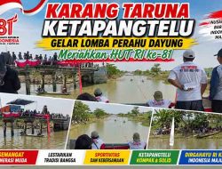 Sengit! 16 Tim Adu Cepat di Bengawan Jeroh, Karang Taruna Ketapangtelu Meriahkan HUT RI ke-81