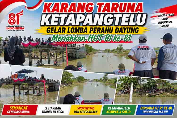 Lomba Perahu Dayung Ketapangtelu