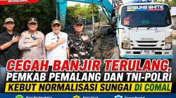 Normalisasi Sungai Comal Cegah Banjir