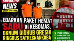 Oknum Outsourcing Dishub Gresik Diciduk Polisi, Nekat Ecer Sabu Jaringan Bangkalan
