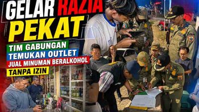 Tegakkan Perda, Polres dan Satpol PP Pemalang Layangkan Teguran Resmi ke Pengelola Outlet Minol