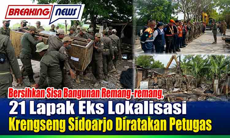Operasi Pembongkaran Eks Lokalisasi Krengseng