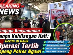 Patroli Gabungan Polres Ngawi Tertibkan 14 Pengamen dan Pengemis di Sejumlah Titik Kota