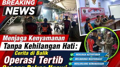 Operasi Tertib Gepeng Polres Ngawi