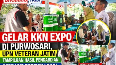 Pameran KKN UPN Veteran Jatim