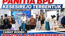 Camat Bodeh Wanti-wanti Panitia BPD Kesesirejo: “Jangan Ada Intervensi, Jaga Transparansi!”