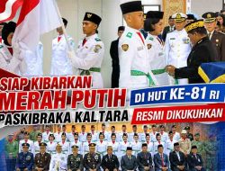 Hadir di Pengukuhan Paskibraka, Irjen Agus Wijayanto Tegaskan Dukungan Polri untuk Generasi Muda Kaltara
