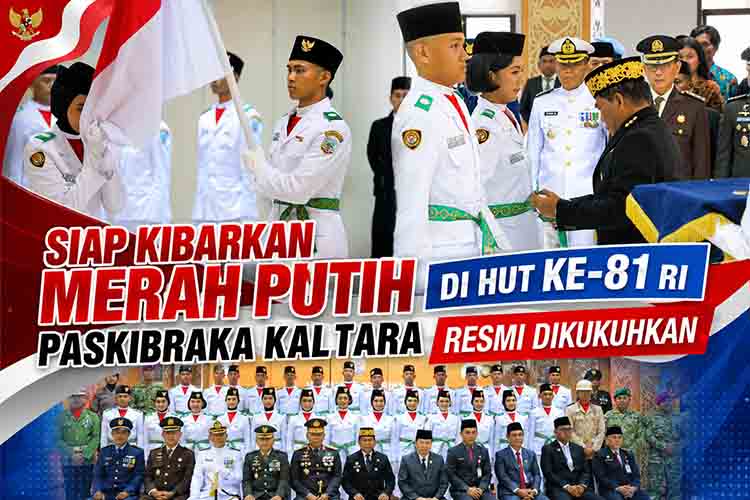Paskibraka Kaltara Resmi Dikukuhkan