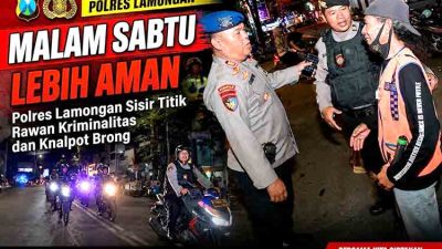 Patroli Besar Polres Lamongan mdn