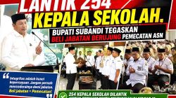 Pelantikan 254 Kepala Sekolah Sidoarjo