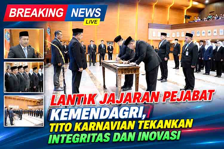 Pelantikan Pejabat Kemendagri