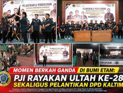 Berkah Ganda, HUT PJI ke-28,Jerison Togelang Sah Pimpin PJI Kaltim