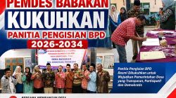 Pemdes Babakan Kukuhkan Panitia Pengisian BPD 2026-2034