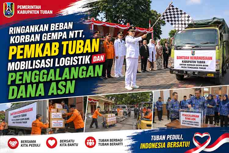 Pemkab Tuban Peduli Korban Gempa NTT