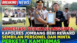 Penghargaan Polisi dalam Upacara Resmi