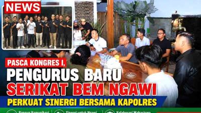 Pengurus Baru Serikat BEM 2 Ngawi