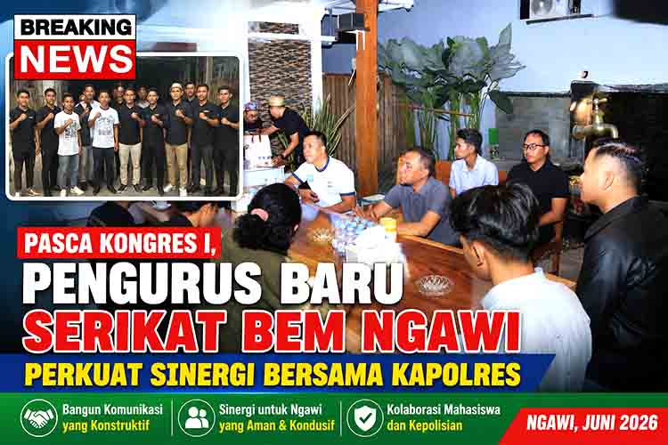 Pengurus Baru Serikat BEM 2 Ngawi