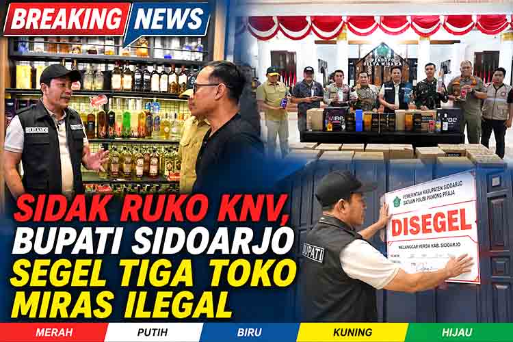 Penyitaan Miras Ilegal