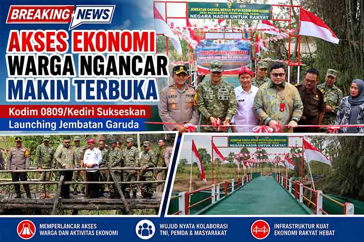 Peresmian Jembatan Garuda Merah Putih