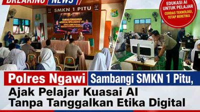 Polres Ngawi Sambangi SMKN 1 Pitu
