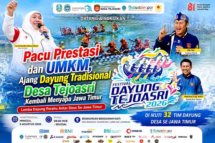 Poster Festival Dayung Tejoasri