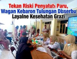 Cegah Penularan TB Sejak Dini, PKM Kepadangan Sisir 100 Warga Kebaron Sidoarjo
