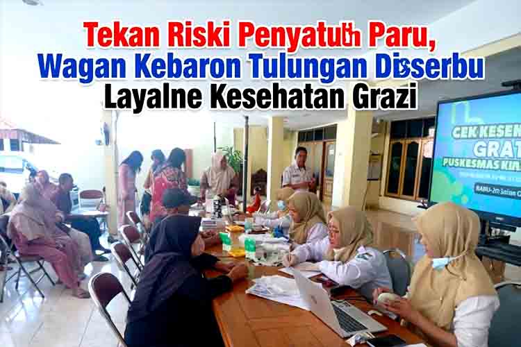 Puskesmas Kepadangan, Kesehatan Sidoarjo, Screening TB, Desa Kebaron, Cek Kesehatan Gratis, Berita Sidoarjo, Tuberkulosis Tulangan