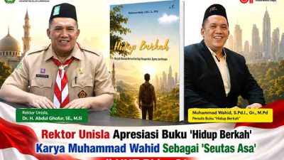 Rektor Unisla Apresiasi Buku 'Hidup Berkah' Karya Muhammad Wahid Sebagai 'Seutas Asa' di HUT RI ke