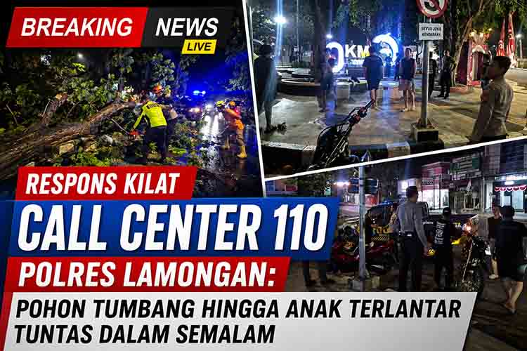Respons Kilat Polres Lamongan