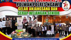 Sambut HUT Polwan ke 78, Polwan Polres Ngawi Gelar Anjangsana dan Serap Wejangan Senior