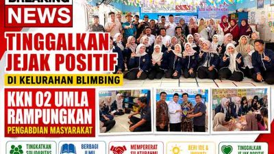 Sebulan Mengabdi di Blimbing, KKN Kelompok 02 UMLA Resmi Ditutup
