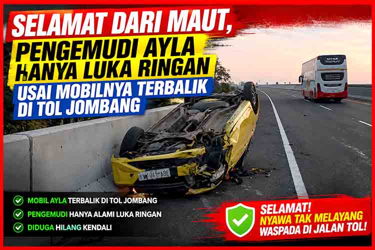 Selamat dari Maut di Tol Jombang