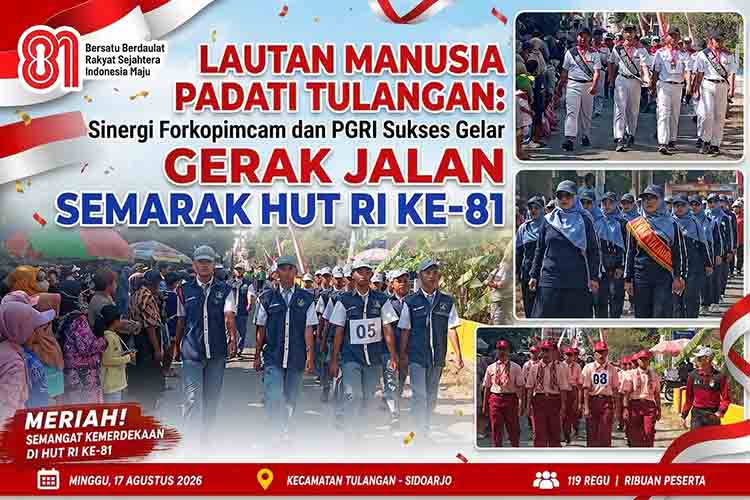 Semarak Gerak Jalan HUT RI ke 81 mdn