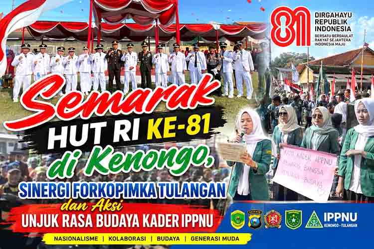 Semarak HUT RI ke 81 di Kenongo