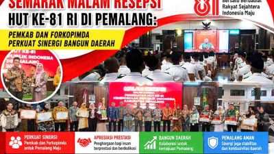 Semarak Malam Resepsi HUT RI ke