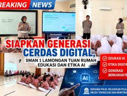 Siapkan Generasi Cerdas Digital, SMAN 1 Lamongan Tuan Rumah Edukasi dan Etika AI