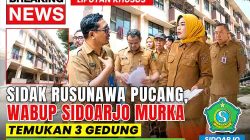 Sidak Rusunawa Pucang, Wabup Sidoarjo Murka Temukan 3 Gedung Cuma Dijaga 2 Petugas Kebersihan