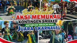 Spektakuler! Aksi Memukau Kontingen SMAKED Antarkan Sekolah Raih Juara 1 Karnaval